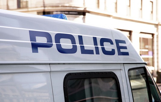 Police van
